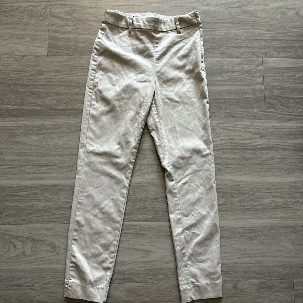 H&M Women's Cream Ankle Pants
